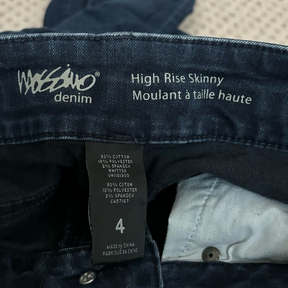 Mossimo Size 4 High Rise Skinny Jeans - Picture 7 of 8